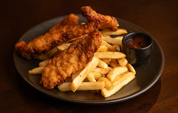 Dedos de pollo